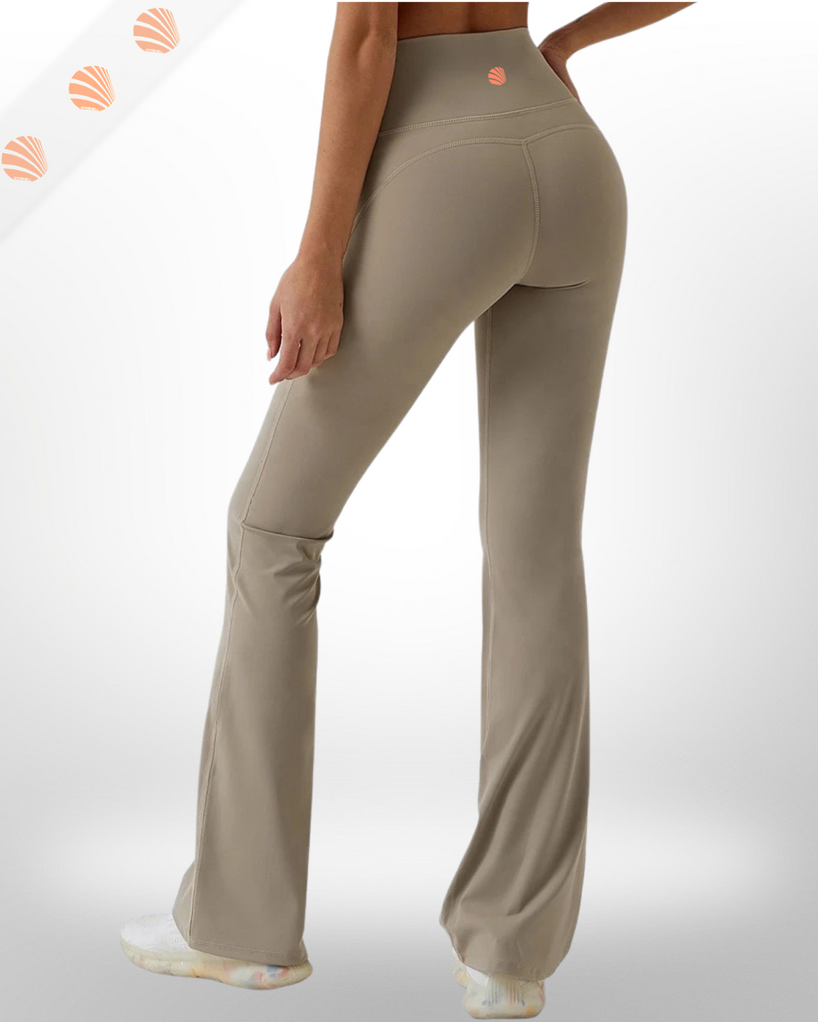 Flare Crossover Waistband Leggings