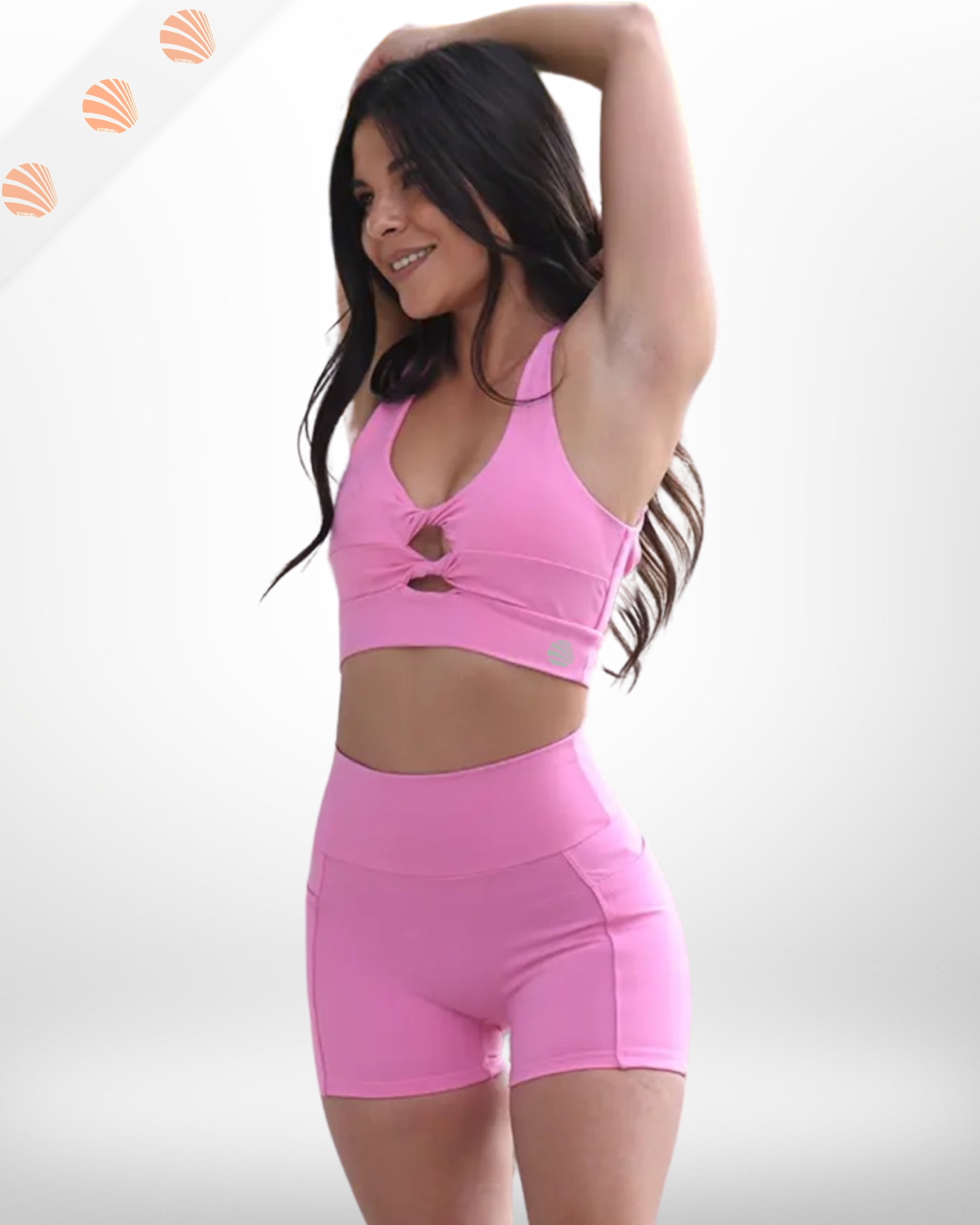 Twisted Hip Liffting Shorts