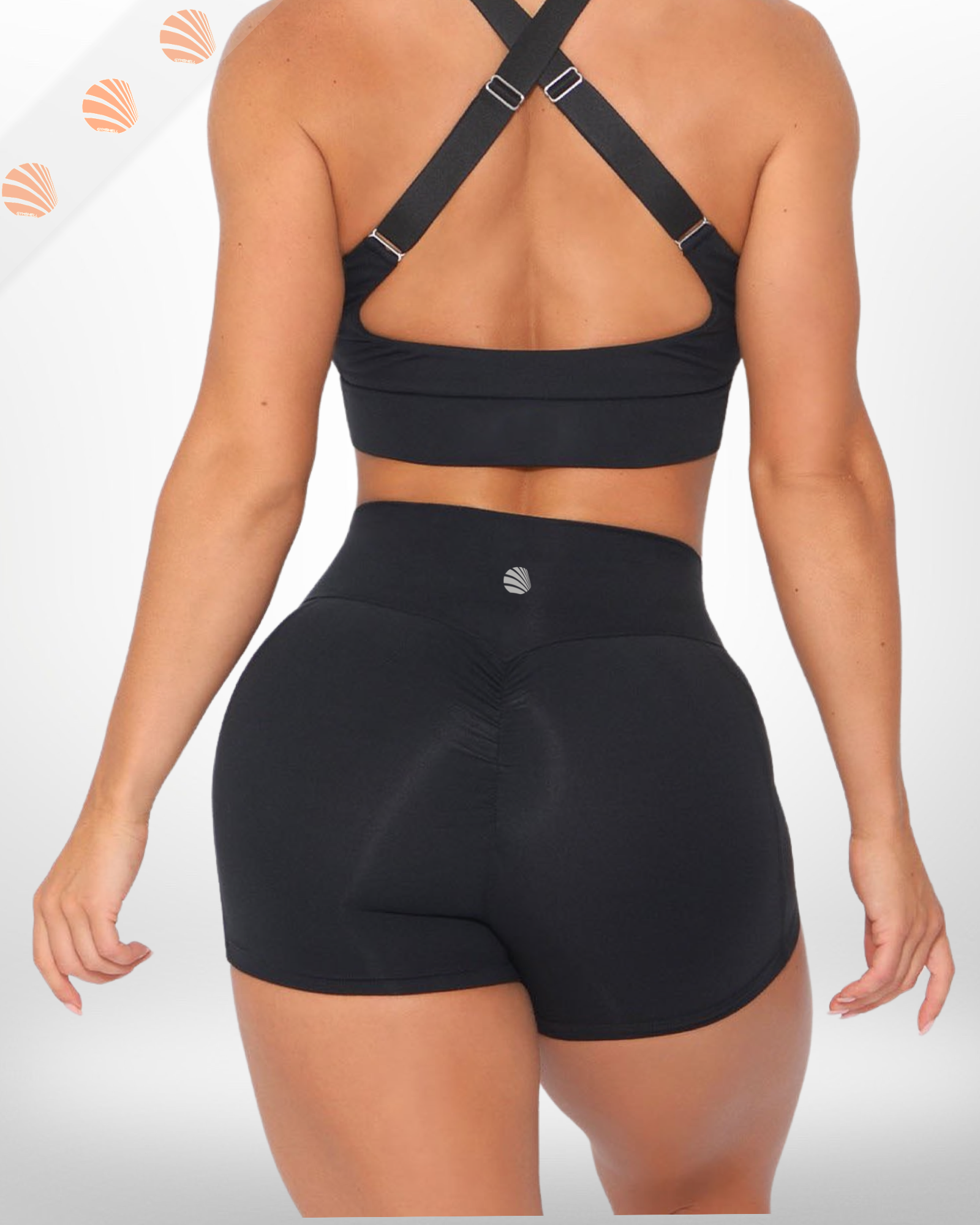 Twisted Hip Liffting Shorts