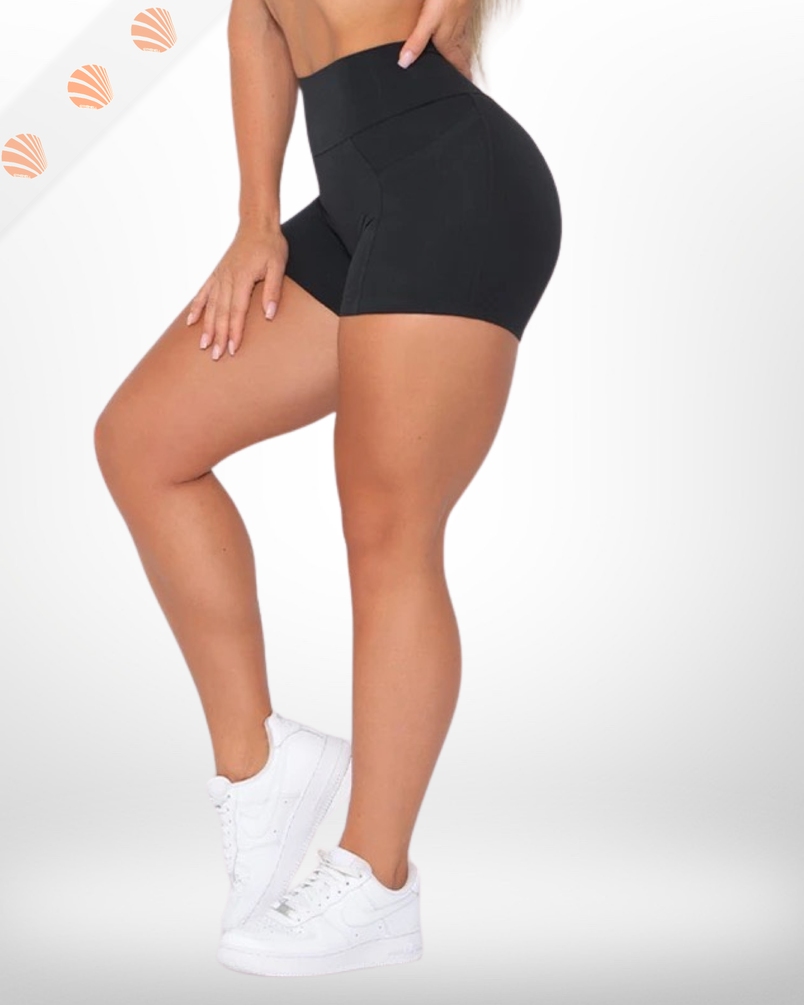 Twisted Hip Liffting Shorts