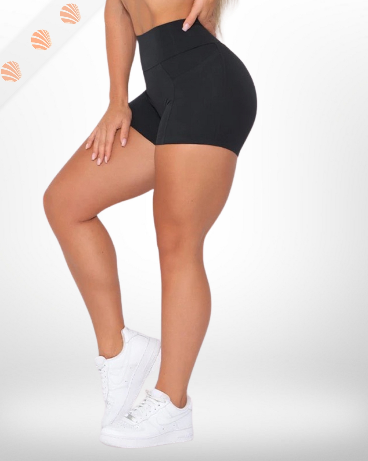 Twisted Hip Liffting Shorts