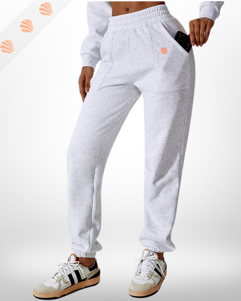 Loose-Fit Casual Sports Pants With Pockets
