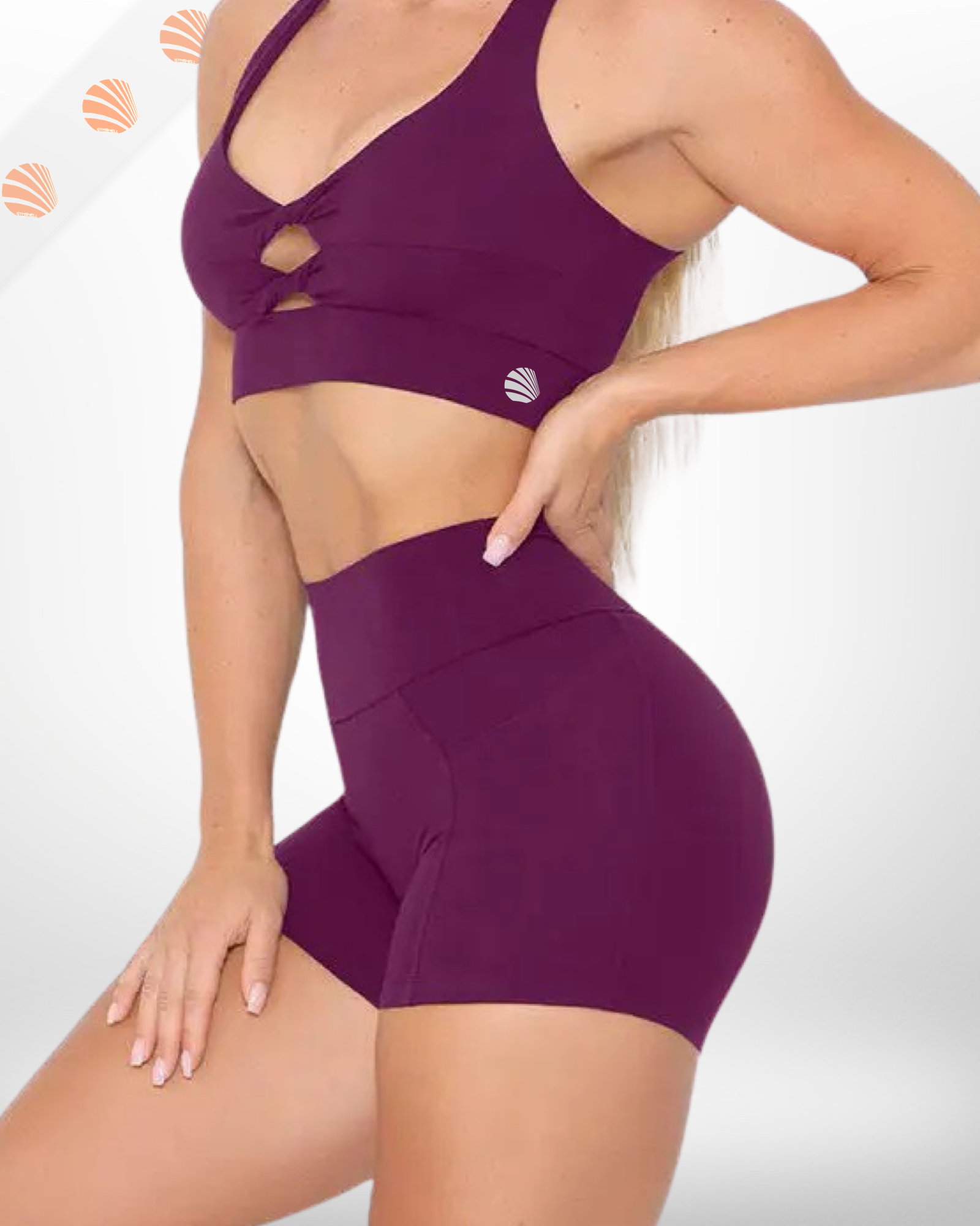 Twisted Hip Liffting Shorts