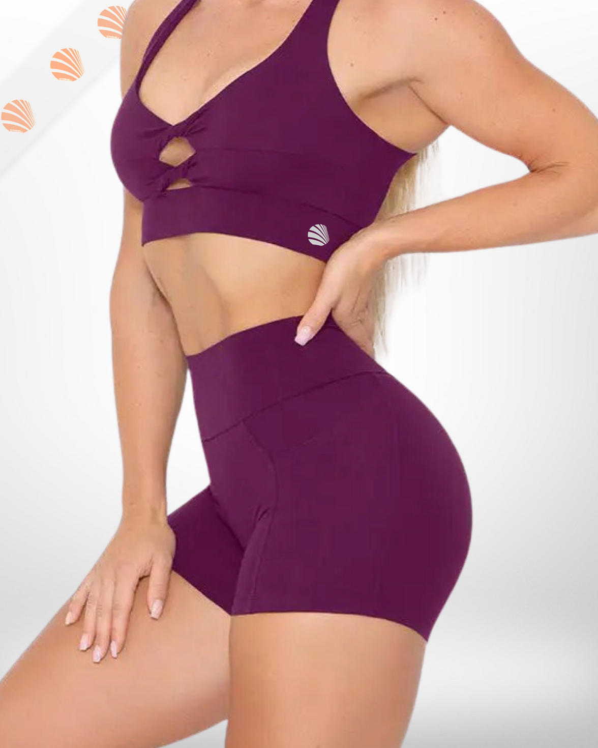 Twisted Hip Liffting Shorts