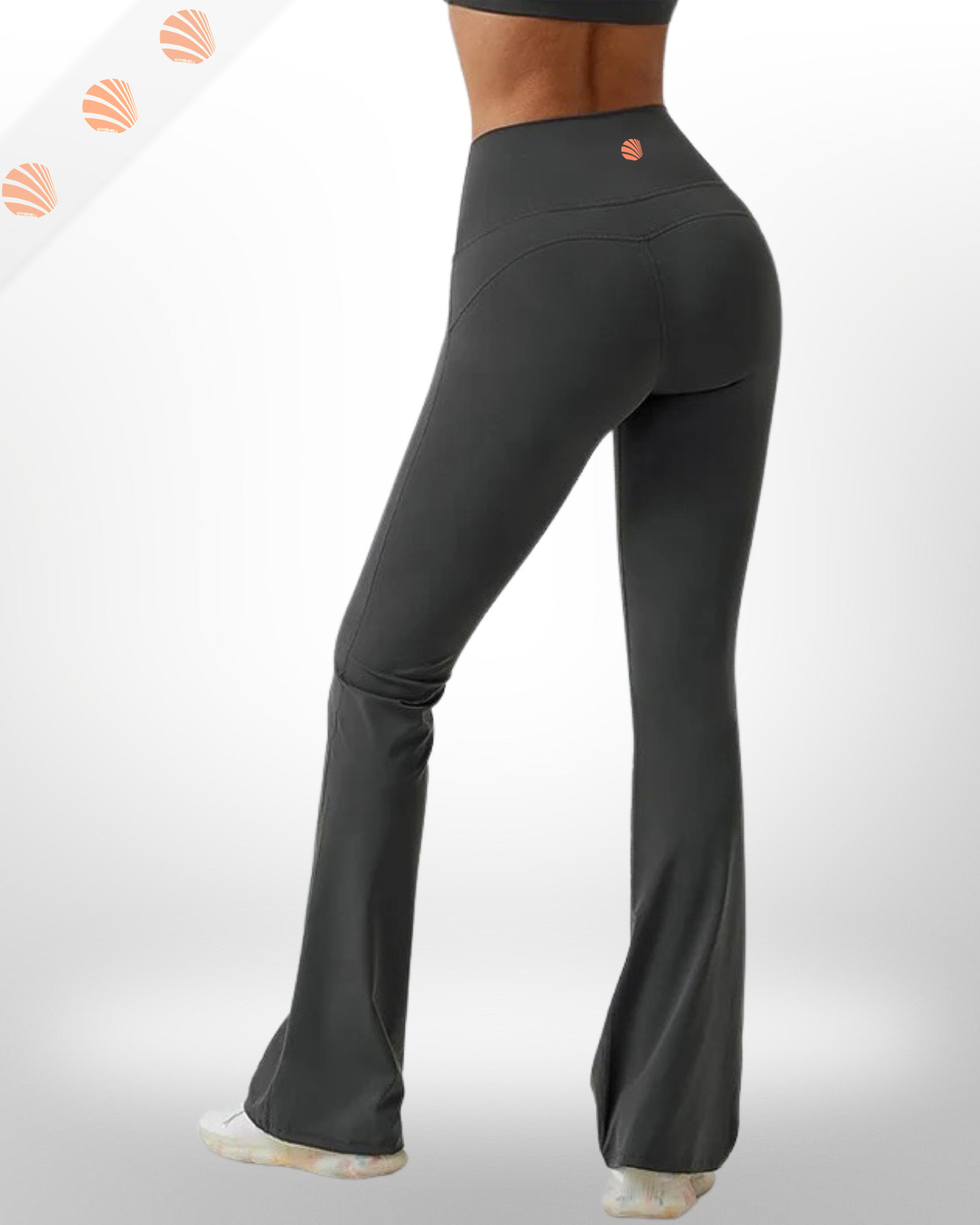 Flare Crossover Waistband Leggings