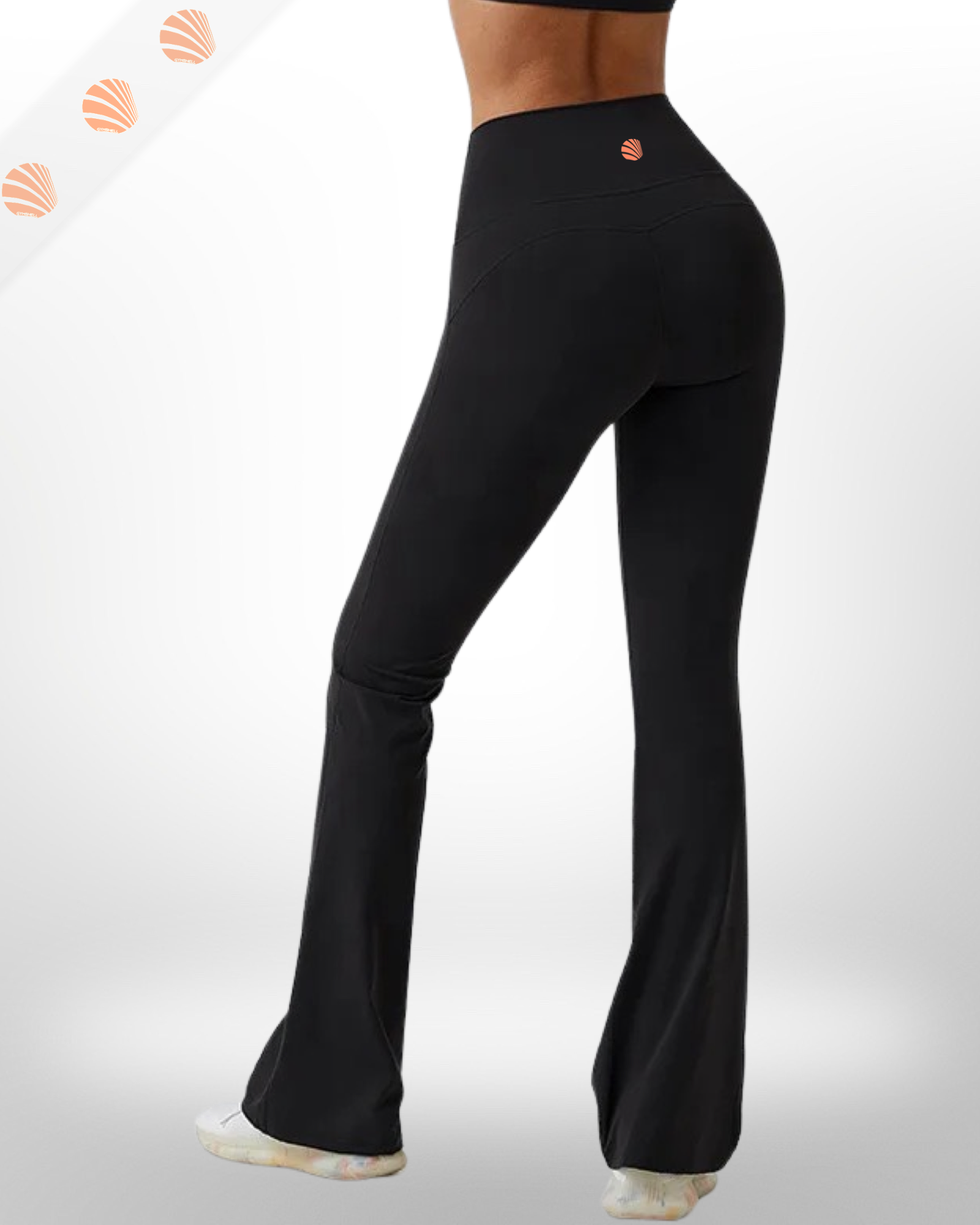 Flare Crossover Waistband Leggings
