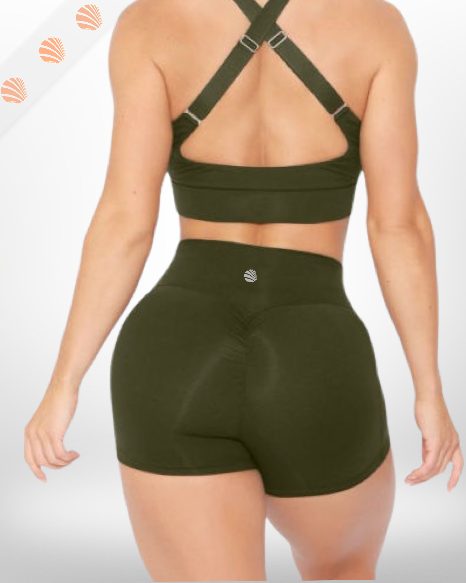 Twisted Hip Liffting Shorts