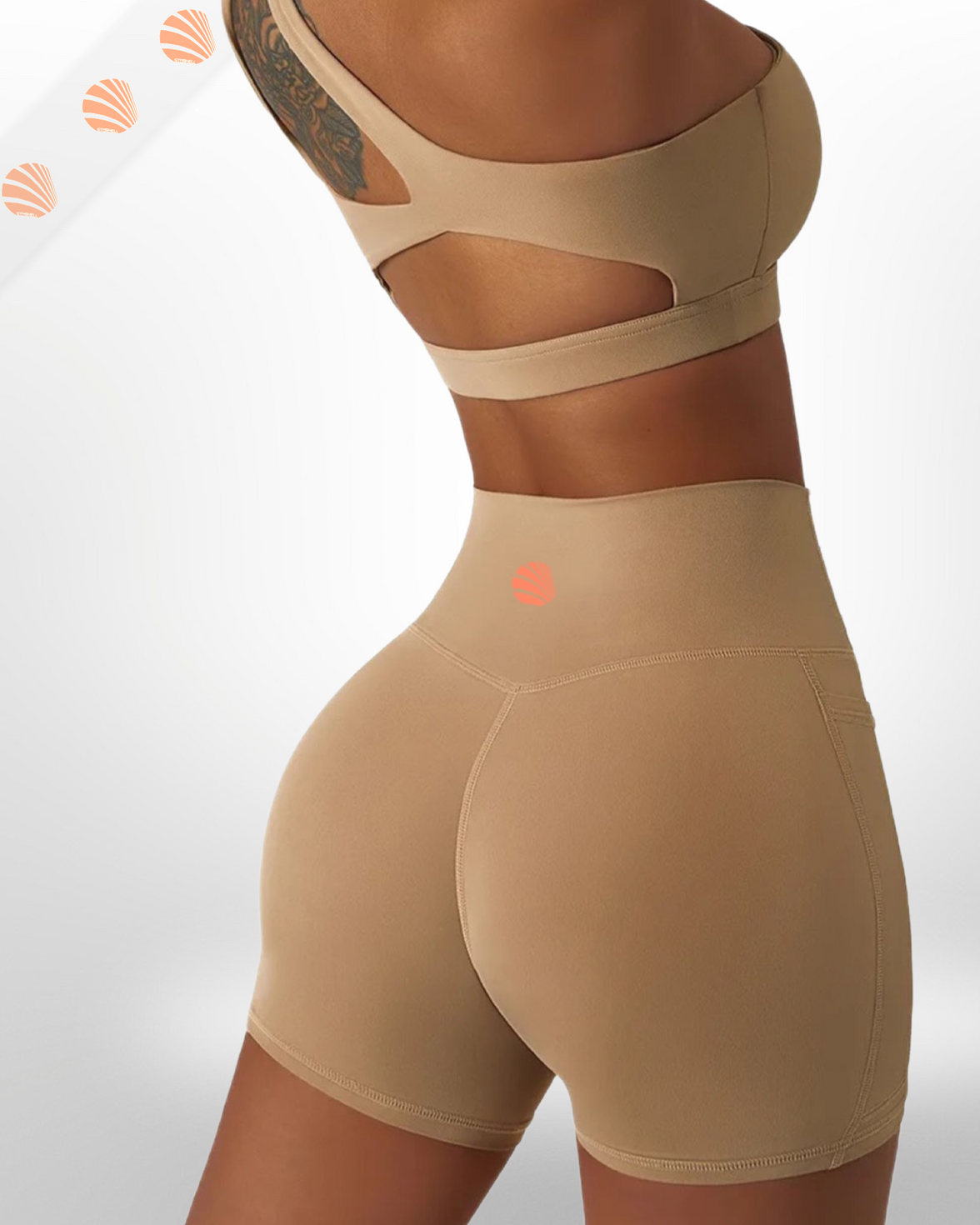 Ciao Biker Shorts With Pocket