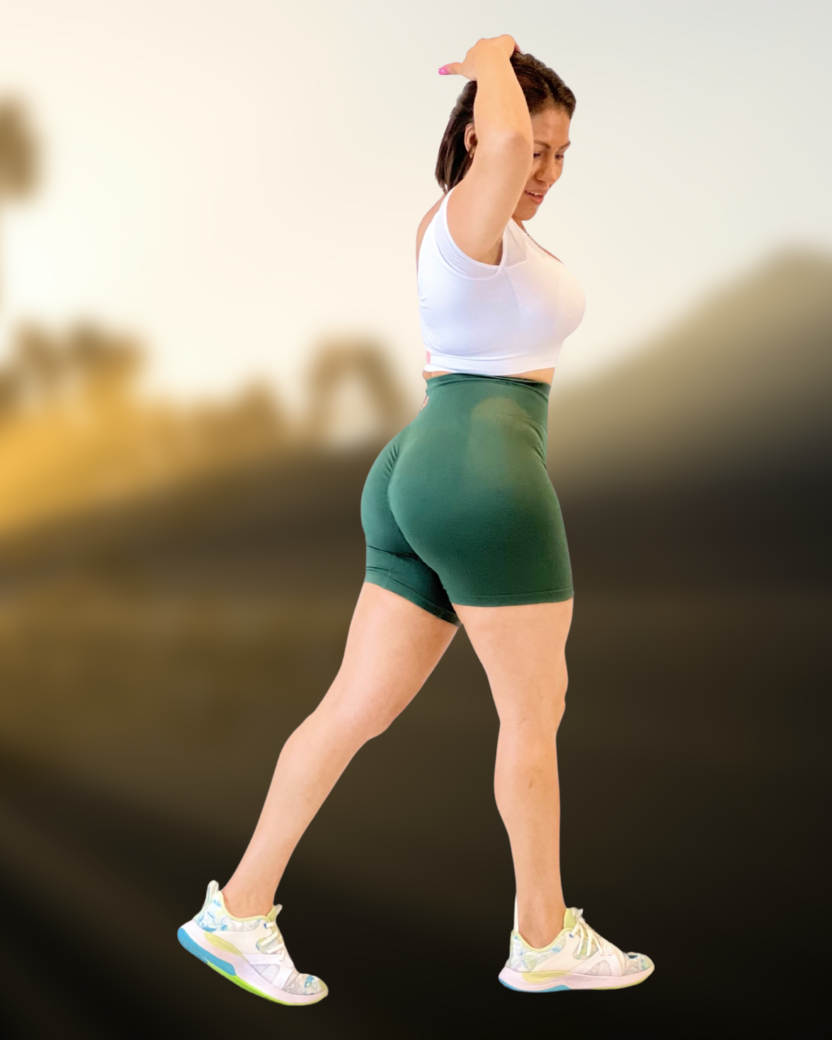 Sweat Seamless Scrunch Shorts