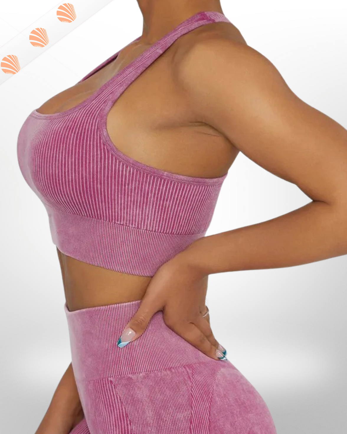 Bella Set Ribbed Leggings & Sports Bra