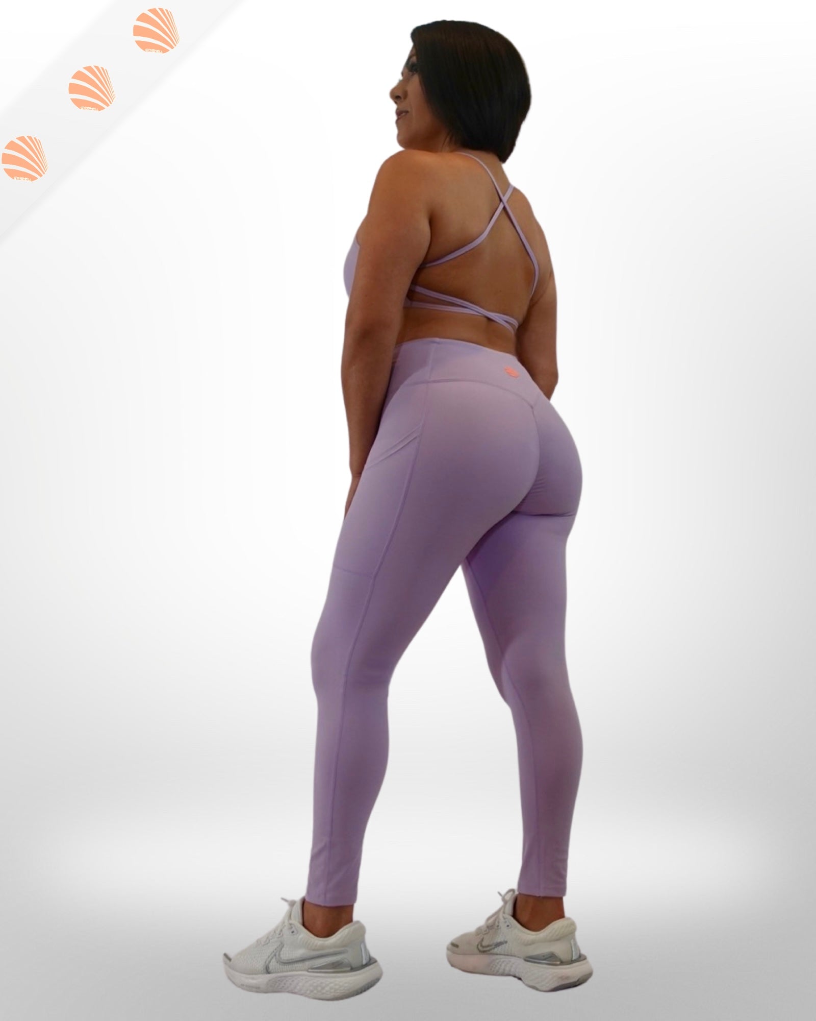 Cross Leggings With Pocket