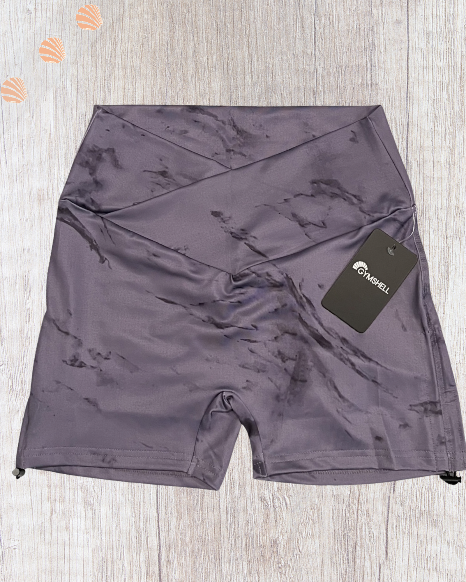 Fleck Seamless Scrunch Shorts
