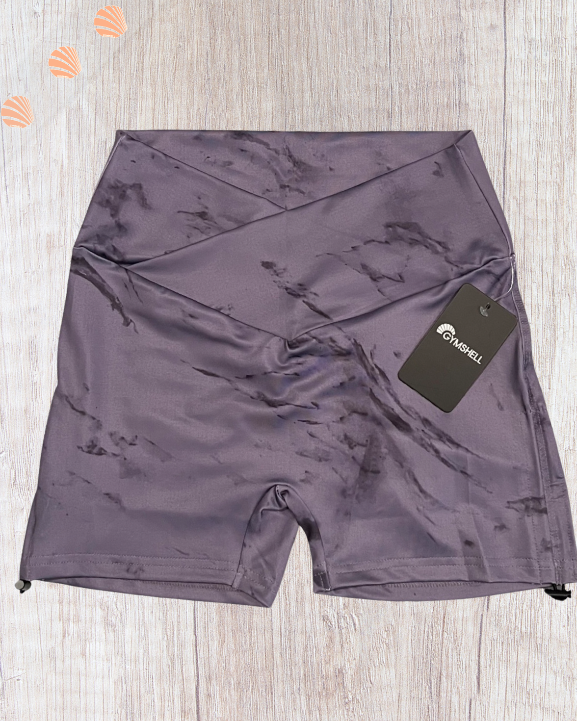 Fleck Seamless Scrunch Shorts