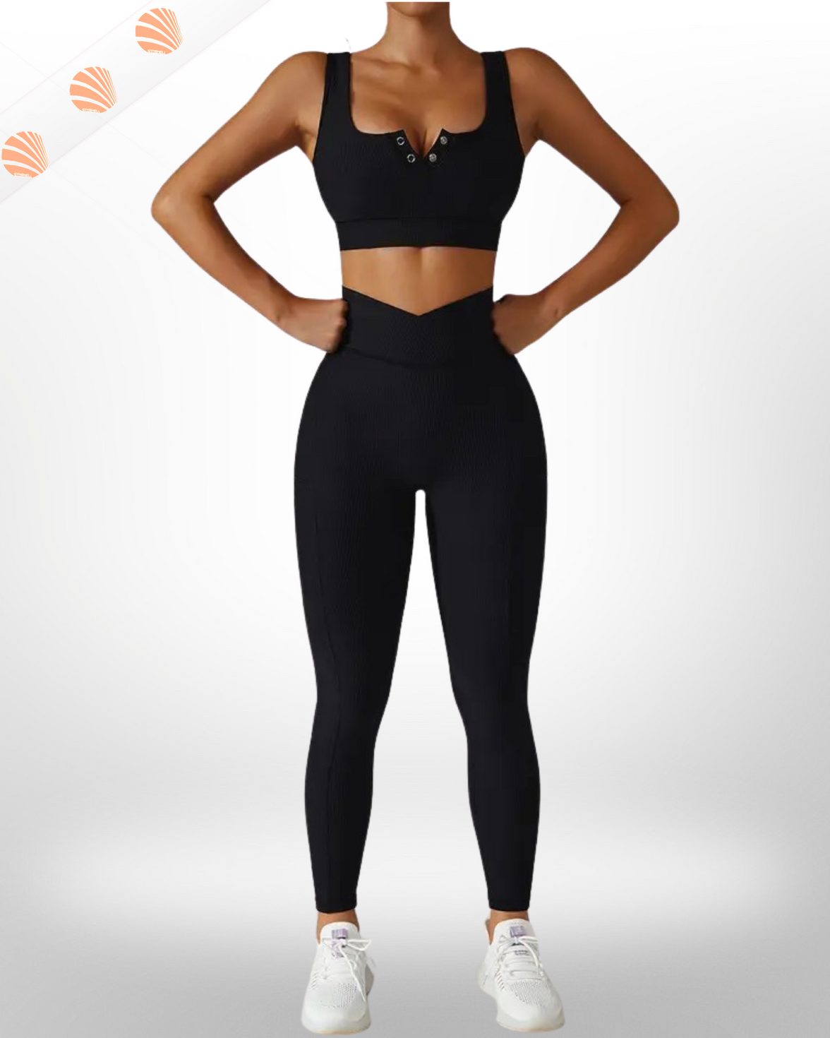 Power crossover leggings